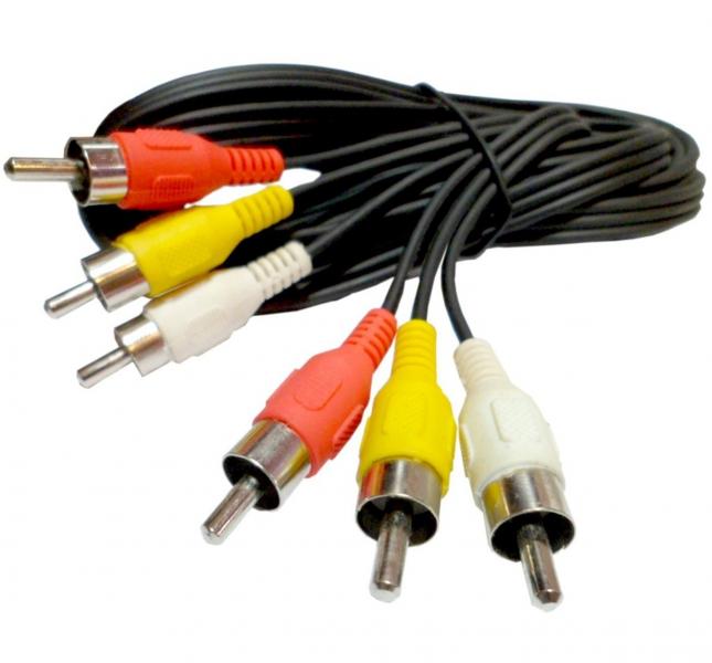 CABLE  AUDIO Y VIDEO RCA