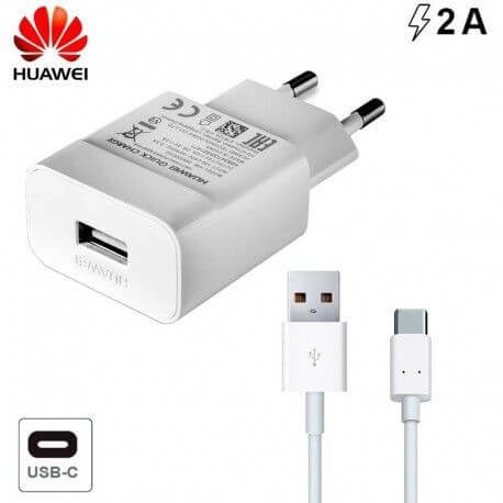 CARGADOR HUAWEI 2 EN 1 TIPO C CARGA RAPIDA