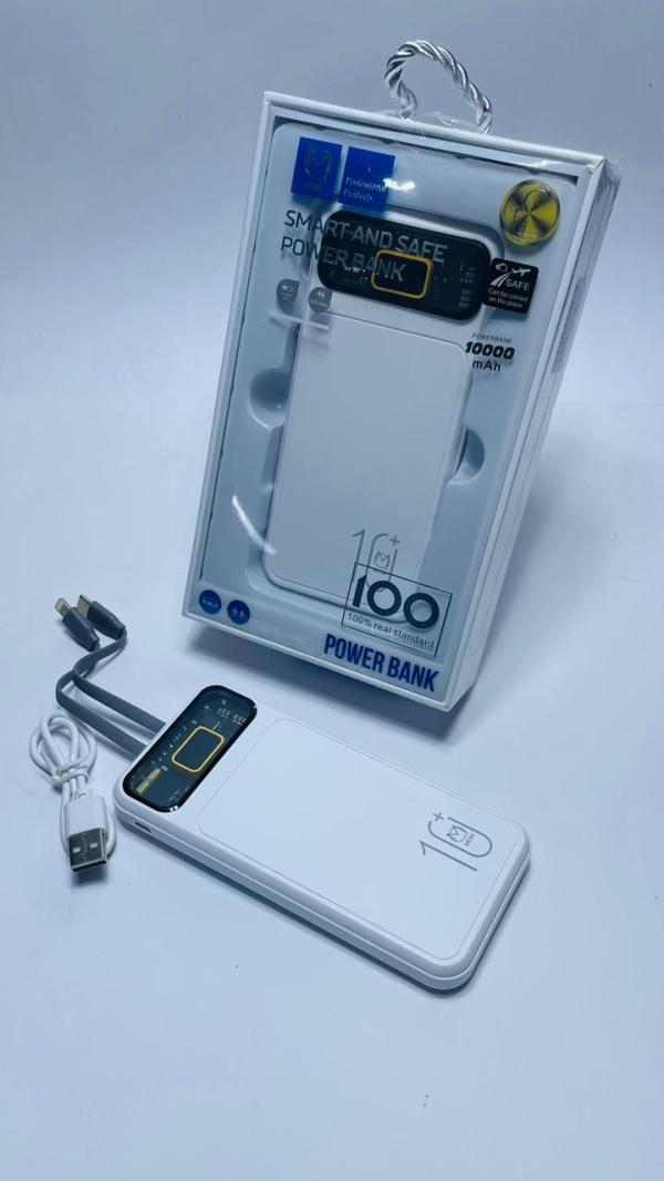 BATERIA PORTATIL MCM P119 10.000 MAH 66W BLANCO