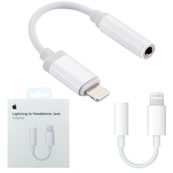APPLE ADAPTADOR LIGHTNING A JACK 3.5