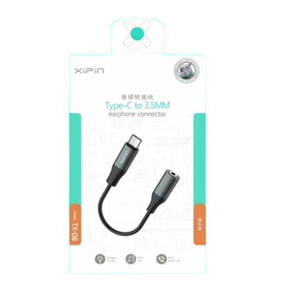 XIPIN TX-08 ADAPTADOR TIPO C A JACK 3.5