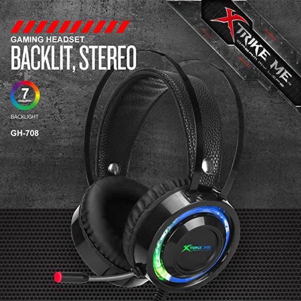 AUDIFONOS GAMING XTRIME ME GH-708