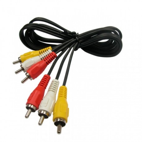 CABLE 3RCA A 3RCA 1.5 METROS