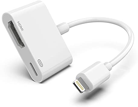 ADAPTADOR IPHONE HDMI Y CARGA