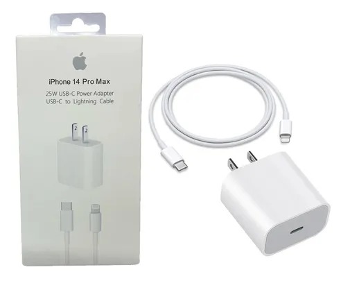 CARGADOR COMPLETO IPHONE ORIGINAL 20W / 25w