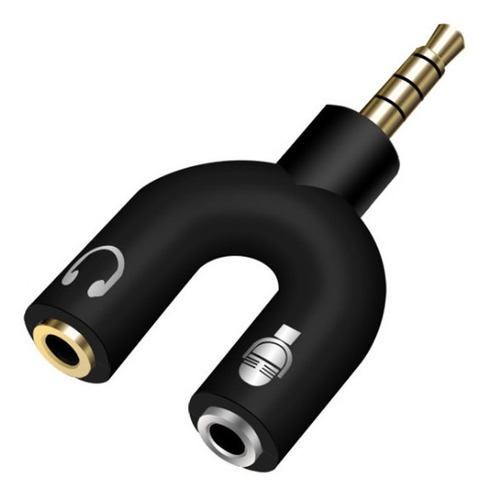 ADAPTADOR AUDIO Y MICROFONO  A 3.5