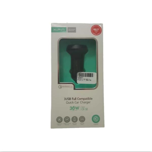 CARGADOR DE CARRO XIPIN 30W