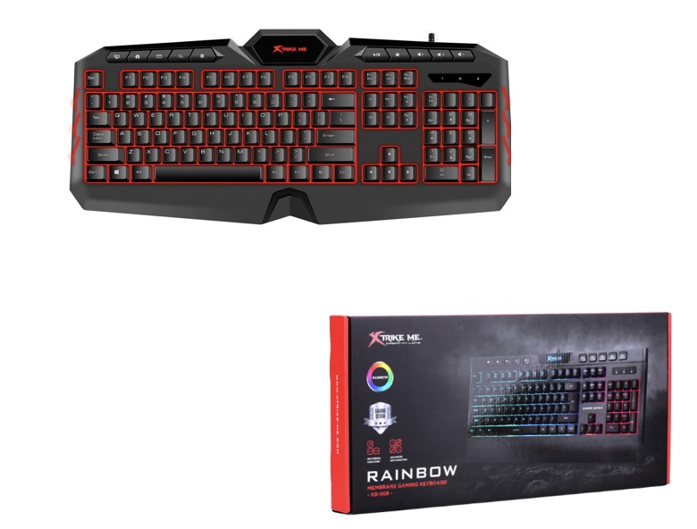 TECLADO XTRIKE ME GAMING KB-509