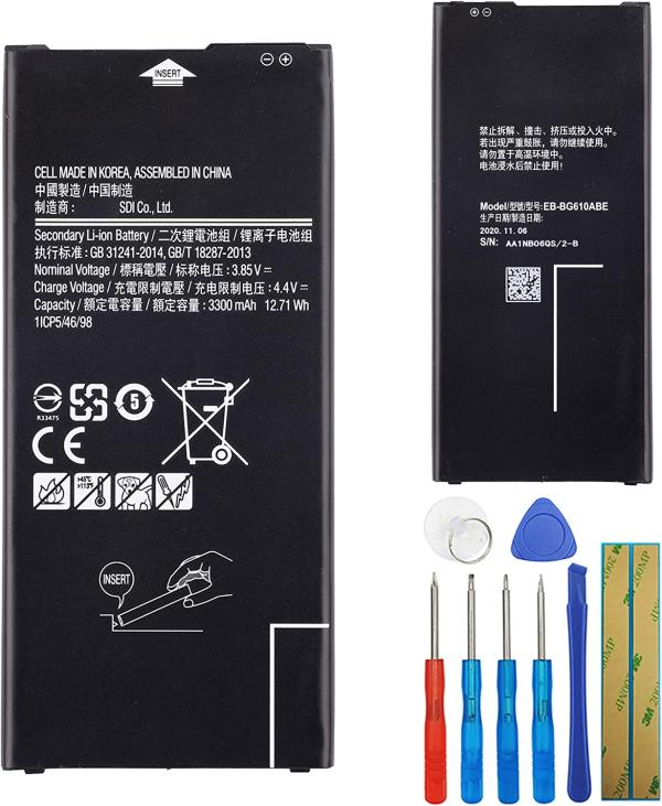 BATERIA SAMSUNG GALAXY EB-BG610ABE J4 PLUS J6 PLUS J4 CORE J7 PRIME G610 ORIGINAL