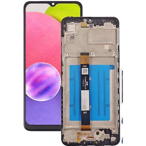 PANTALLA LCD SAMSUNG A03S ORIGINAL CON MARCO ADC