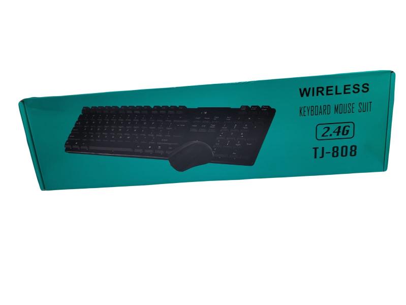 TJ-808 TECLADO Y MOUSE INALAMBRICO
