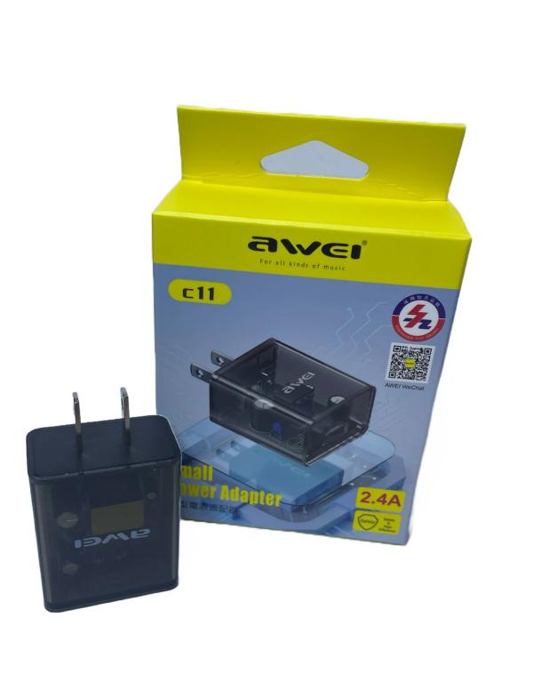 C11 CUBO CARGADOR  USB AWEI