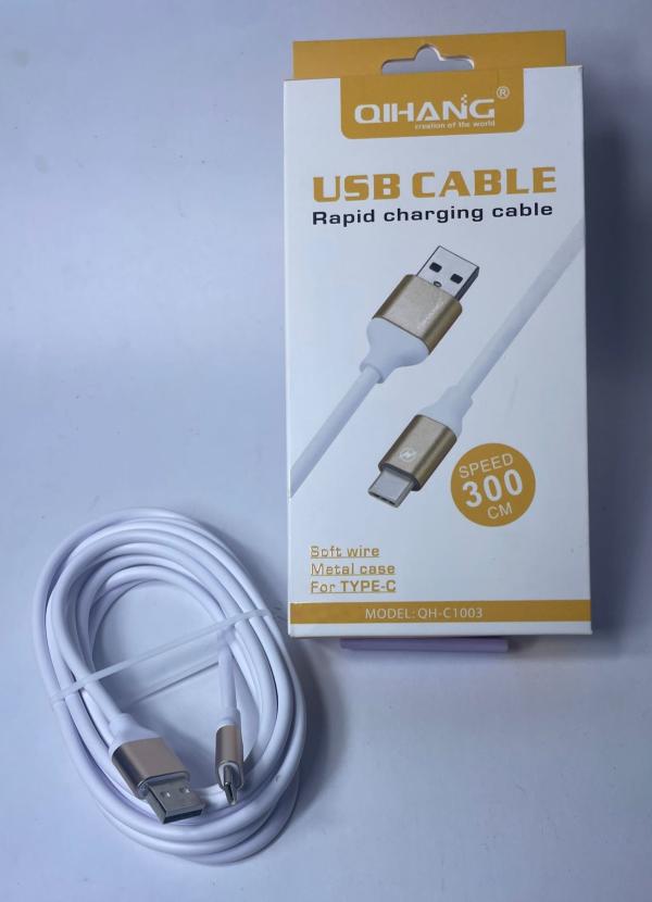 QIHANG QHC1003 CABLE TIPO C 3 METROS