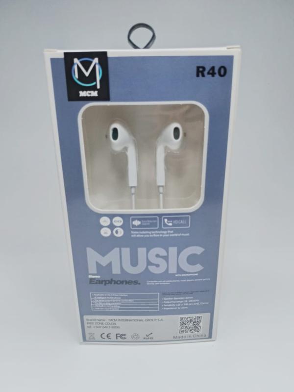 AUDIFONOS 3.5 MCM R40