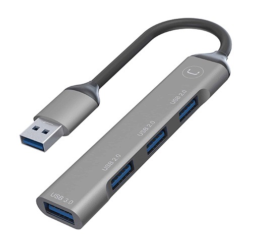 MINI ADAPTADOR USB 4 PUERTOS USB