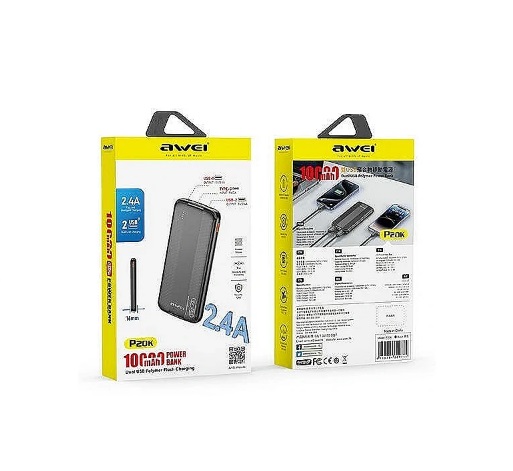 BATERIA PORTATIL AWEI P20K