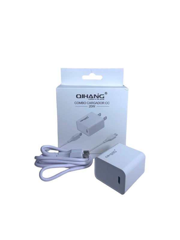 QIHANG Z06CC CARGADOR COMPLETO TIPO C 20W
