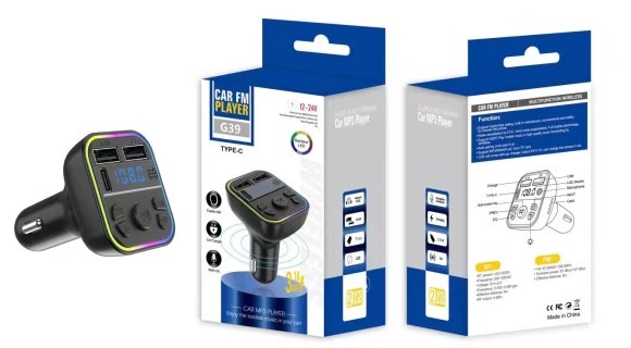 MCM MODULADOR CAR FM PLAYER TIPO C G39