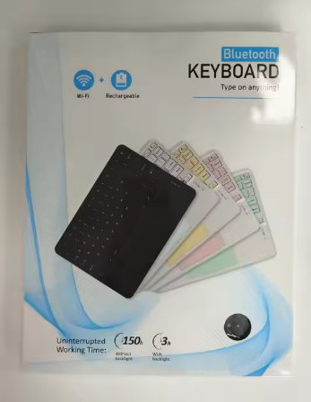 TECLADO INALAMBRICO CON MOUSEPAD