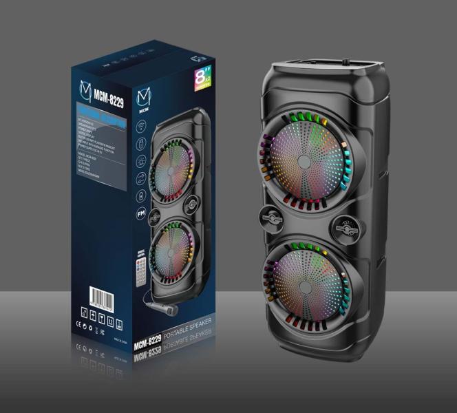 MCM-8229 BOCINA PULGADAS 8X2