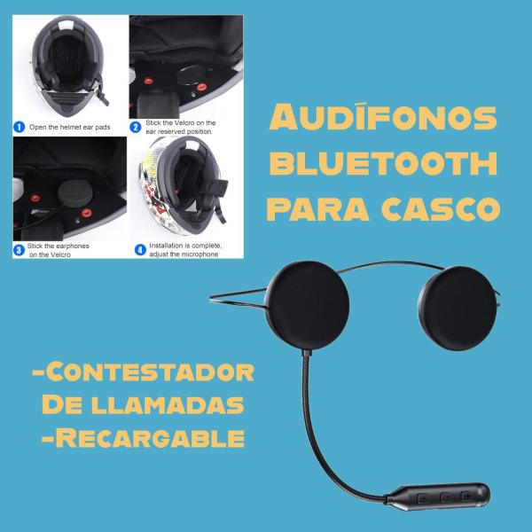AUDIFONOS PARA CASCO INALAMBRICOS