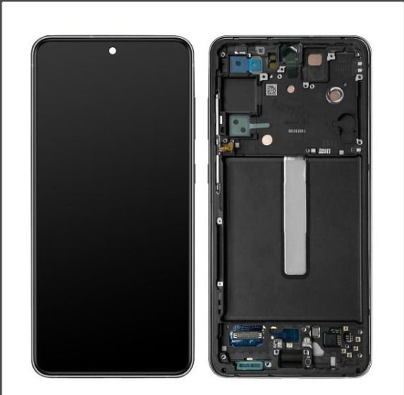 LCD PANTALLA SAMSUNG GALAXY S21 FE 5G COMPLETA NEGRA C/M SEGUNDA