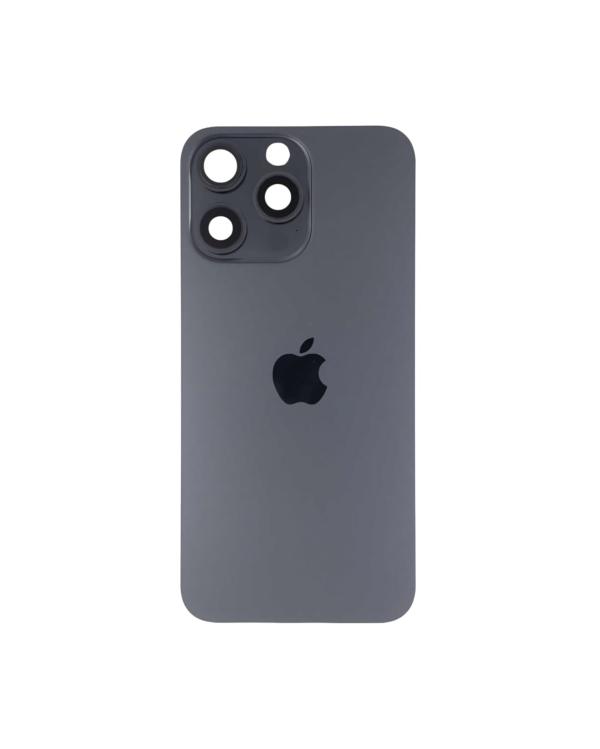 TAPA IPHONE 15 PRO ORIGINAL COMPLETA ADC  - NEGRO TITANIO