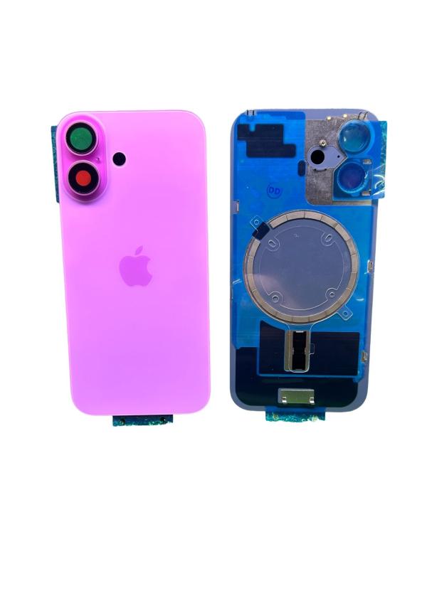 TAPA IPHONE 16 ORIGINAL COMPLETA ADC  - ROSA