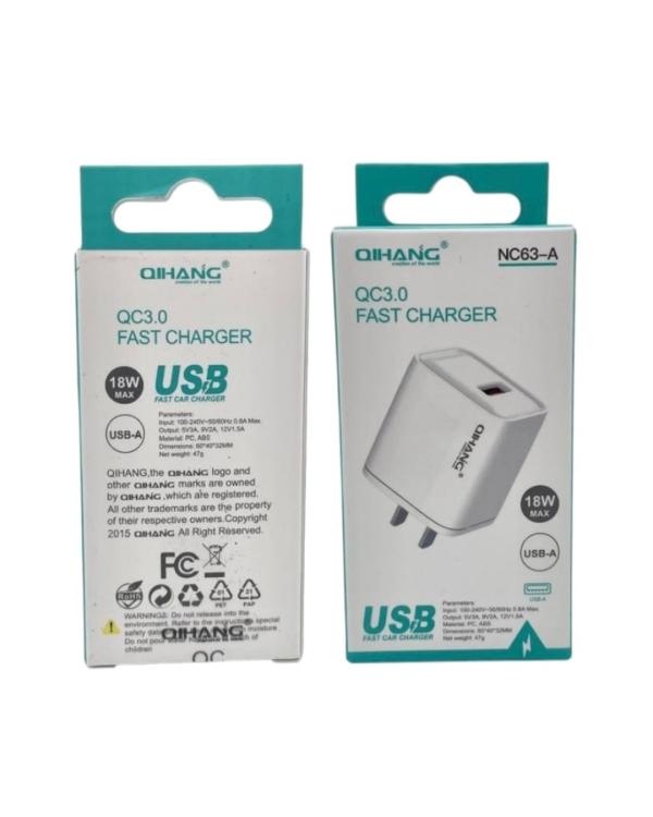 QIHANG NC63-A CUBO CARGADOR USB 18W