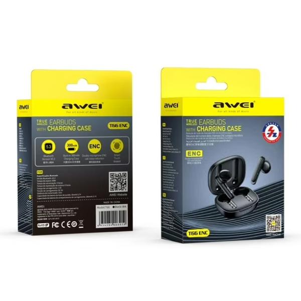 AUDIFONOS INALAMBRICOS AWEI T66