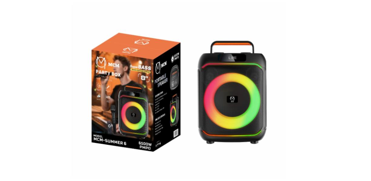 MCM SUMMER 6 BOCINA 8" (NO INCLUYE TRIPODE)
