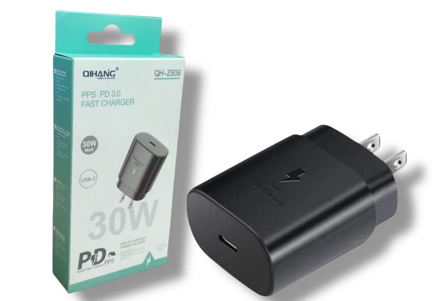 QIHANG Z808 CUBO CARGADOR TIPO C 30W