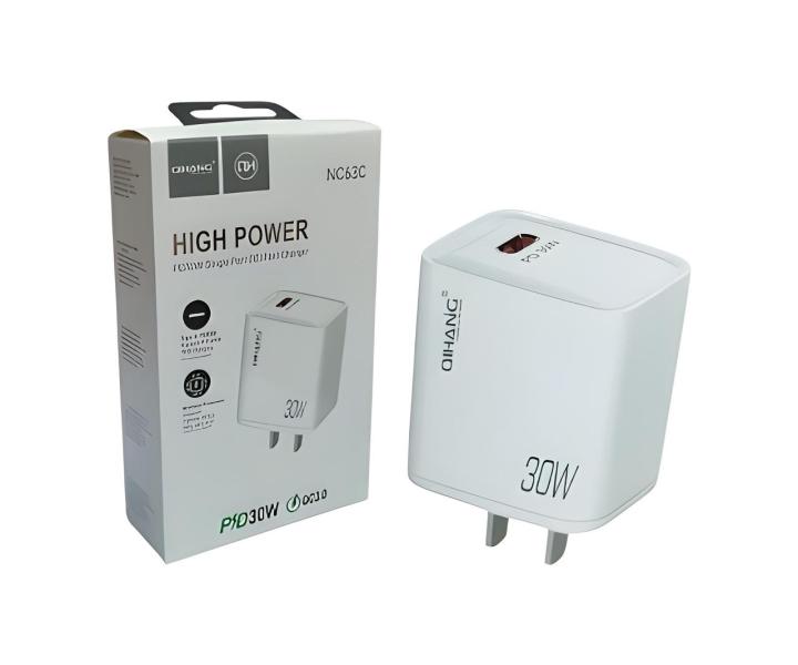 QIHANG NC63C CUBO CARGADOR TIPO C 30W