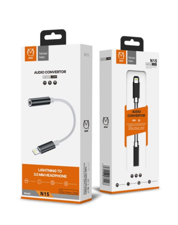 MCM N15 CABLE OTG IPHONE A 3.5