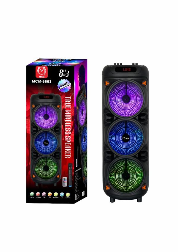 MCM 8803 BOCINA 8" X3