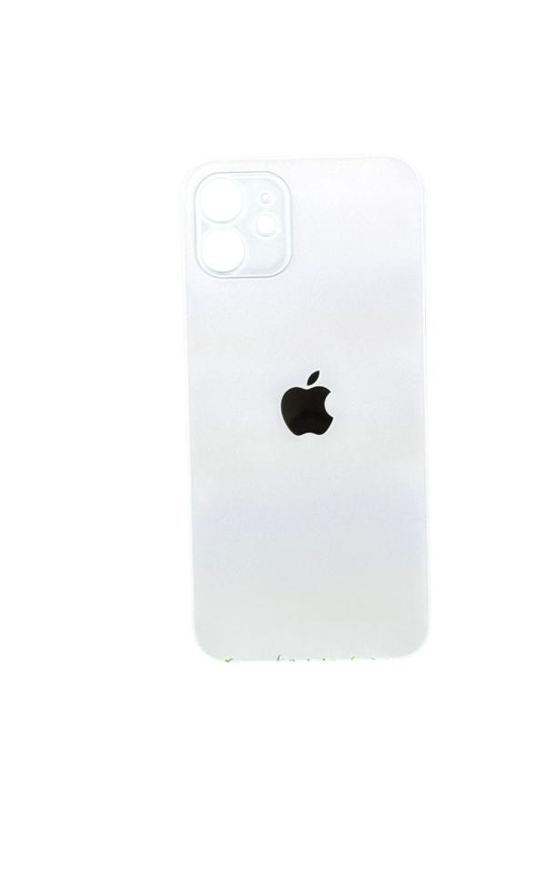 TAPA IPHONE 12 SIN MARCO BLANCO PC