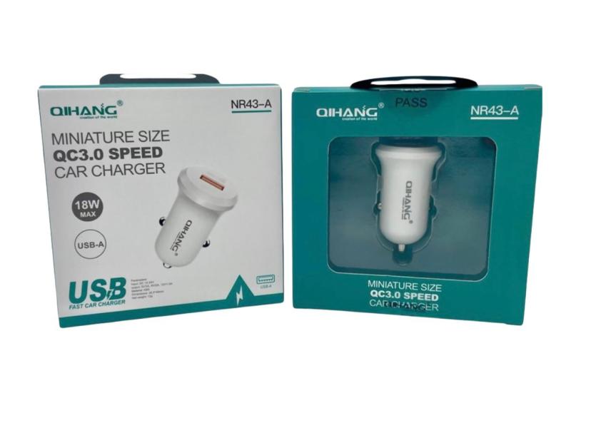 QIHANG NR43A CUBO CARRO USB 18W