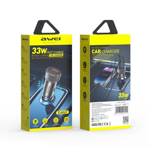 AWEI C-857 CUBO CARRO 33W